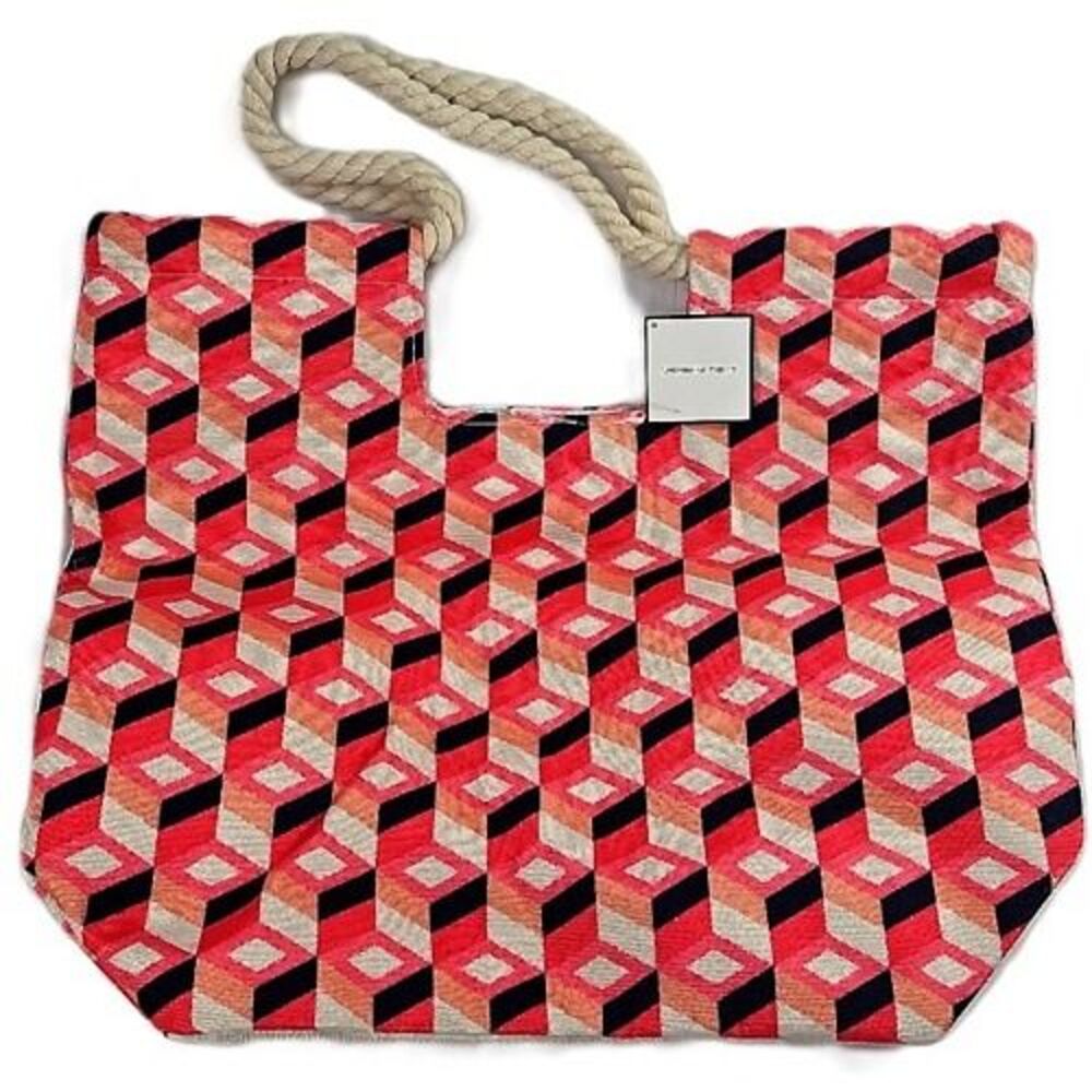 Tote Bag NWT Rope Handle Style & Co Geometric Print